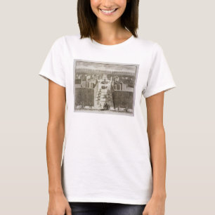 Camiseta View of the eight statues of Castellazzo in the to