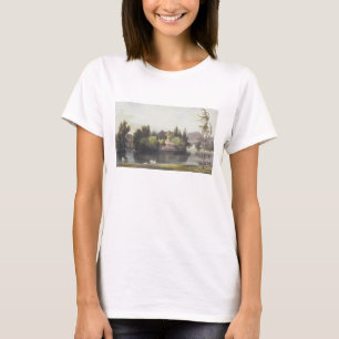 Camiseta View of Virginia Water with Garden Temples, from '