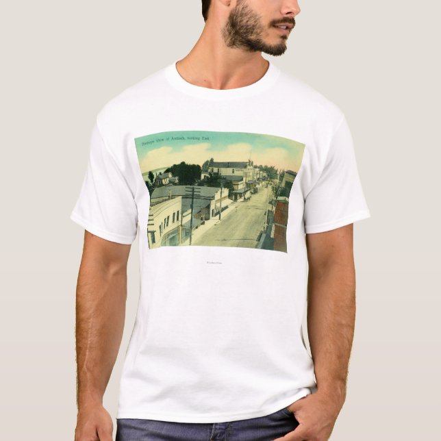 Camiseta ViewAntioch aéreo del este, CA (Anverso)