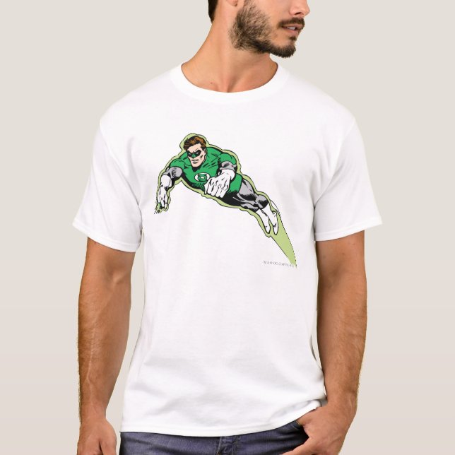 Camiseta Viga de energía de linternas verdes (Anverso)