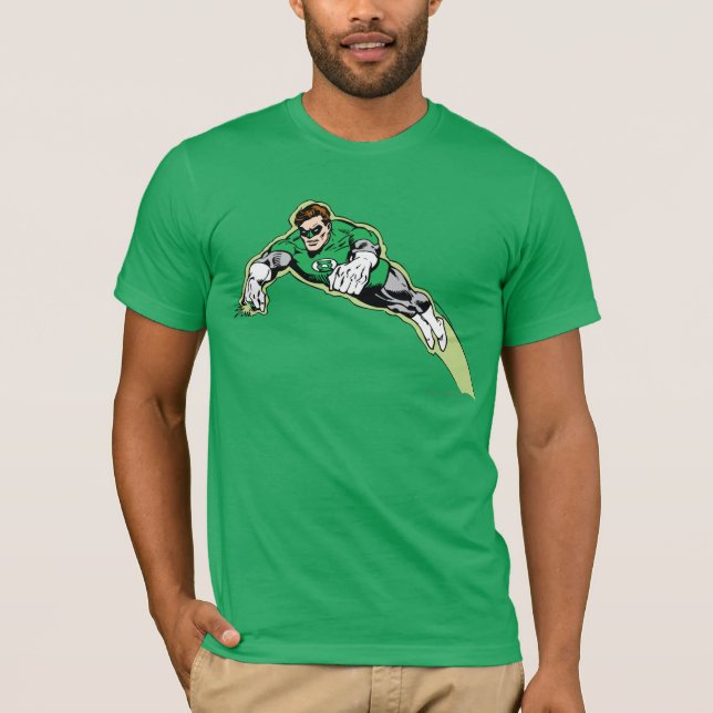 Camiseta Viga de energía de linternas verdes (Anverso)