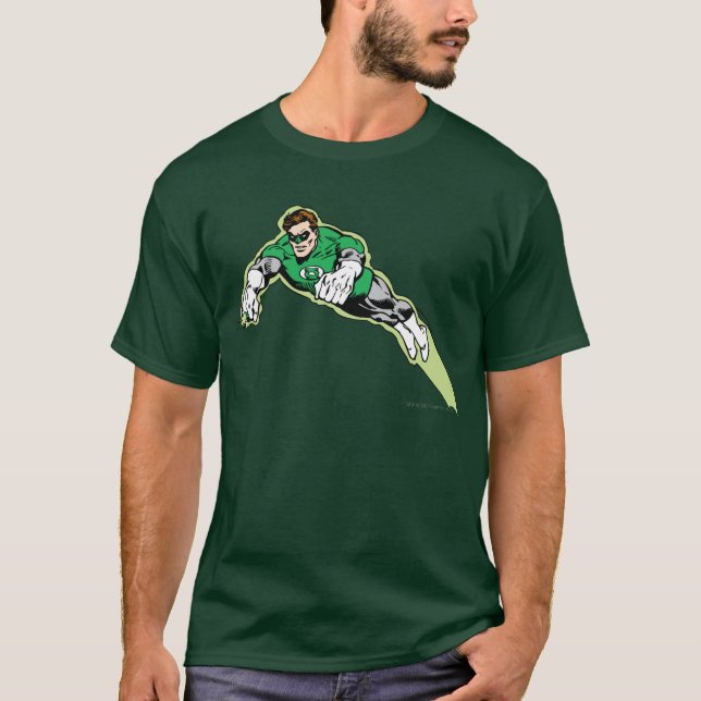 Camiseta Viga de energía de linternas verdes (Anverso)