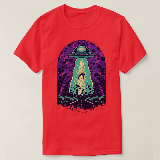 Camiseta Viga de rapto colorida (Diseño del anverso)