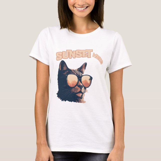 Camiseta Vigas de atardecer (Anverso)