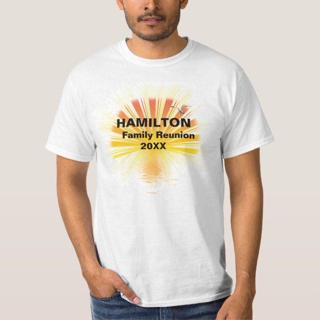 Camiseta Vigas de sol y Reunión de la Familia de la Gaviota (Anverso)