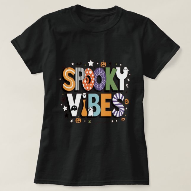 Camiseta Vigas espeluznantes (Diseño del anverso)