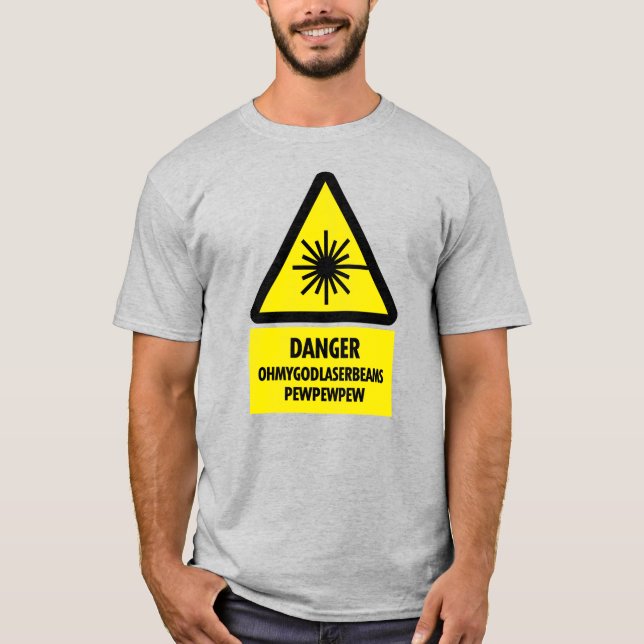 Camiseta Vigas láser (Anverso)
