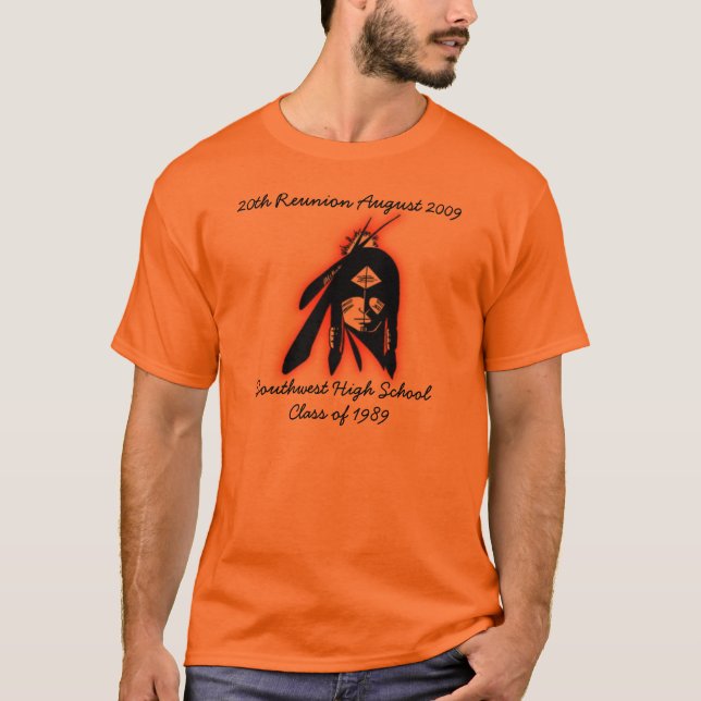 Camiseta Vigésima reunión T4Class89 del funcionario (Anverso)
