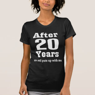 Camiseta vigésimo Aniversario (divertido)