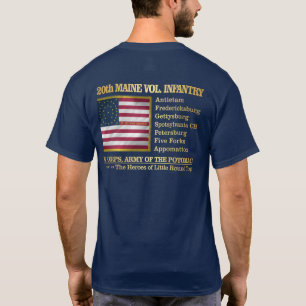 Camiseta vigésimo Infantería voluntaria de Maine (BH)