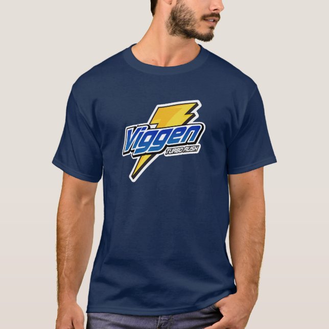Camiseta viggen turbo estilo sudoroso (Anverso)