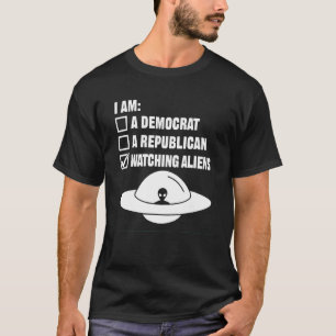 Camiseta Vigilancia de Aliens Ufo Buque espacial Extraterre