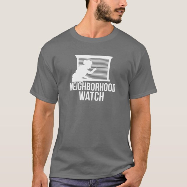 Camiseta Vigilancia del vecindario (Anverso)