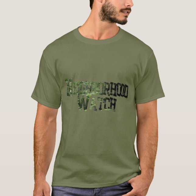 Camiseta Vigilancia del vecindario (Anverso)