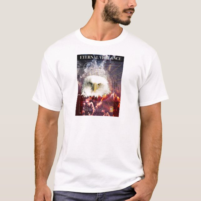 Camiseta Vigilancia eterna (Anverso)