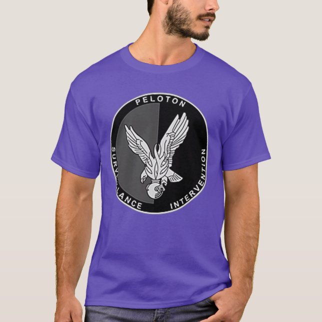 Camiseta Vigilancia y intervención de la gendarmería france (Anverso)