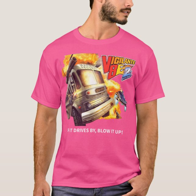 Camiseta Vigilante 8 2º Delito (1999) (Anverso)