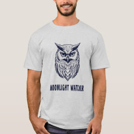 Camiseta Vigilante del Claro de Luna – Diseño de Búho Miste