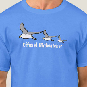 Camiseta Vigilante oficial de aves. Ornitólogo