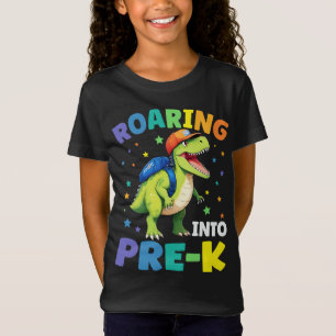 Camiseta Vigilia en dinosaurio pre-K para volver a la escue