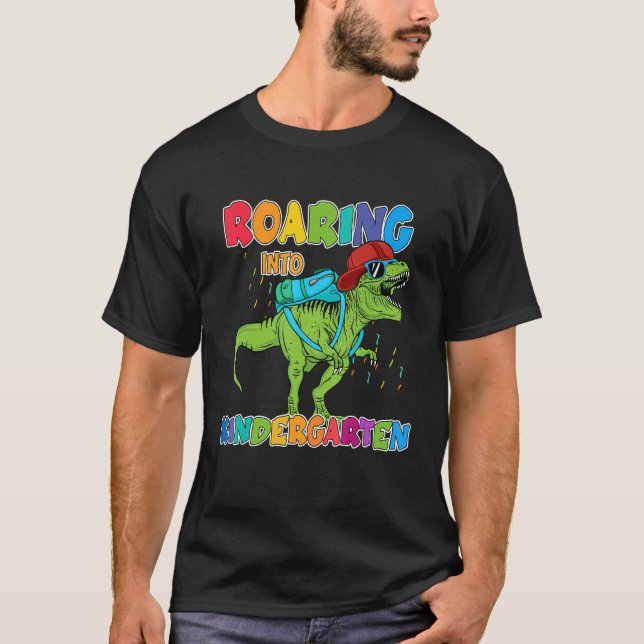 Camiseta Vigilia por los dinosaurios de los jardines de inf (Anverso)