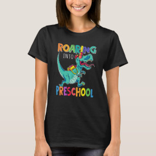 Camiseta Vigilia por los dinosaurios preescolares de vuelta