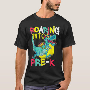 Camiseta Vigilia por los dinosaurios preescolares de vuelta