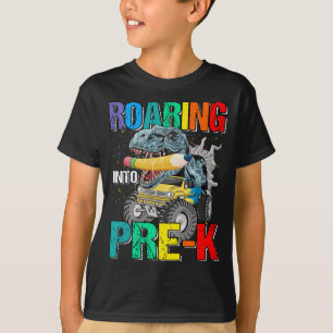 Camiseta Vigilia por los niños de dinosaurios de monstruo p
