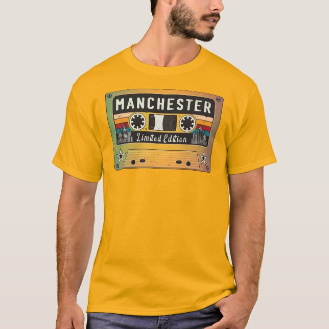 Camiseta Viintage Manchester City Limited Edition (Anverso)