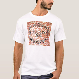 Camiseta Viintage Paris Damask