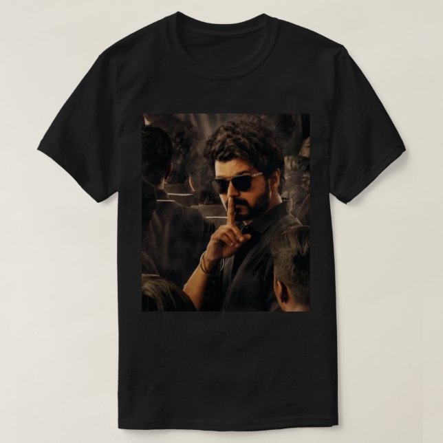 Camiseta Vijay de película maestra (Diseño del anverso)