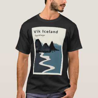 Camiseta Vik Reynisfjara Black Sand Beach Islandia