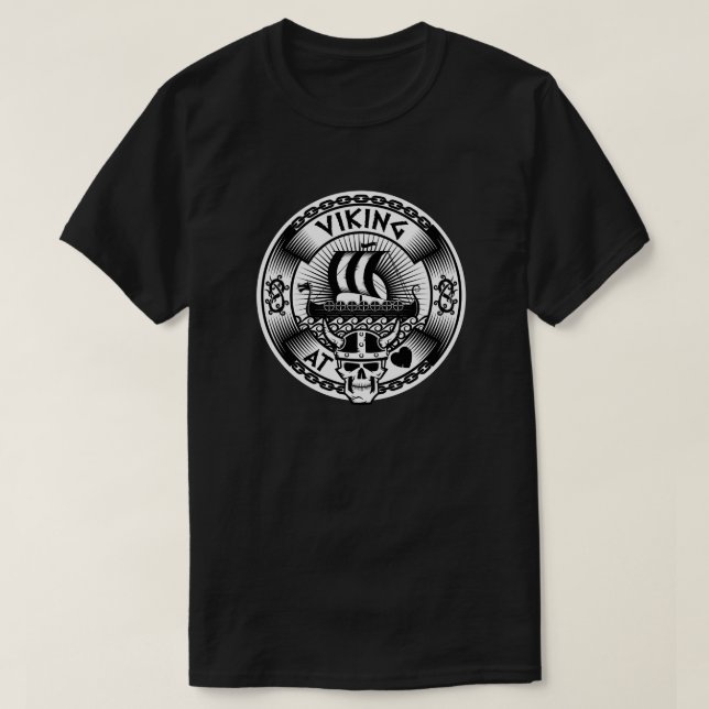 Camiseta Viking al corazón (Diseño del anverso)