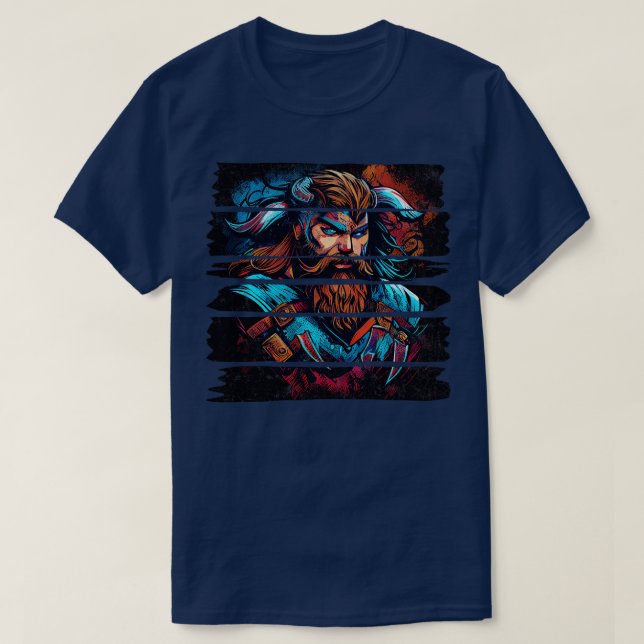 Camiseta Viking Art (Diseño del anverso)