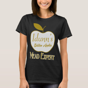 Camiseta Viking asatruar experto en carne de manzanas dorad