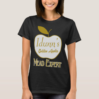 Camiseta Viking asatruar experto en carne de manzanas dorad