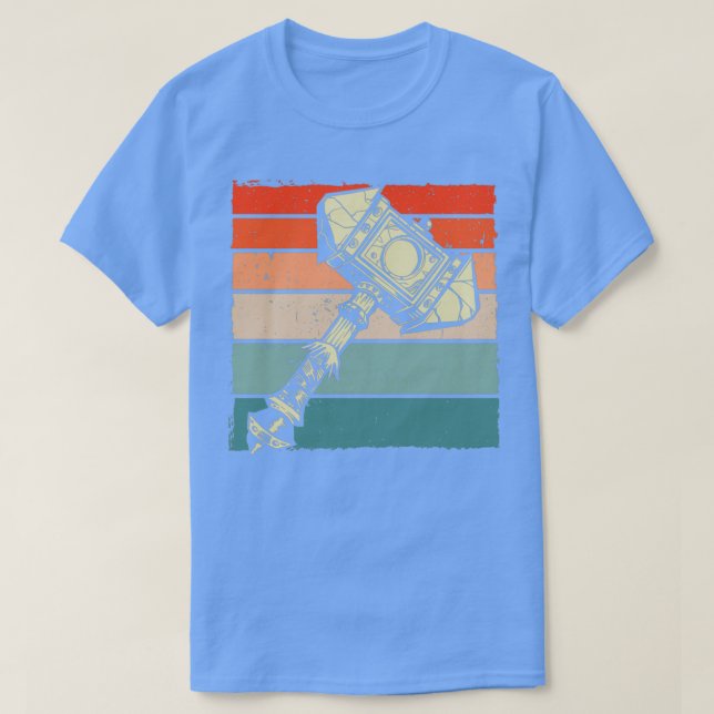 Camiseta Viking ax vintage (Diseño del anverso)