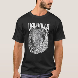 Camiseta Viking Barco Viking Norseman Corre A Odin Valhal