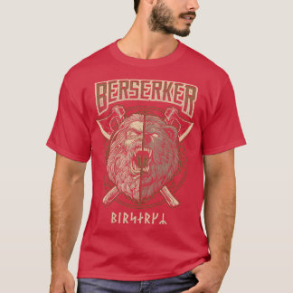 Camiseta Viking Berserker Norse Pagan Bear Warrier