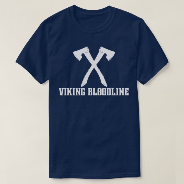 Camiseta Viking Bloodline ax 3 (Diseño del anverso)