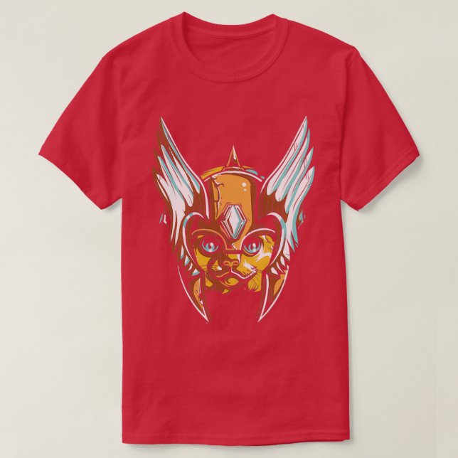 Camiseta Viking Cat 2 (Diseño del anverso)