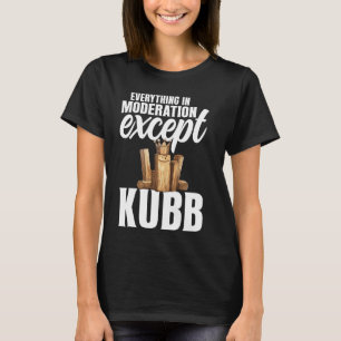 Camiseta Viking Chess Lawn Game Set Kubb Yard Game King Kub