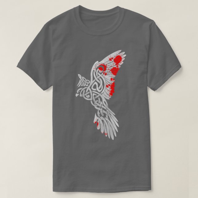 Camiseta Viking crow Svehen (Diseño del anverso)