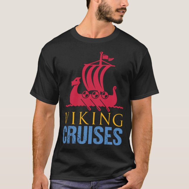 Camiseta Viking cruises vintage (Anverso)