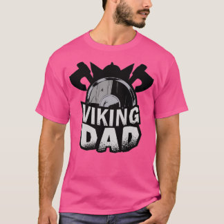 Camiseta Viking Dad Vikings Daddy Vater Papa Papá White D