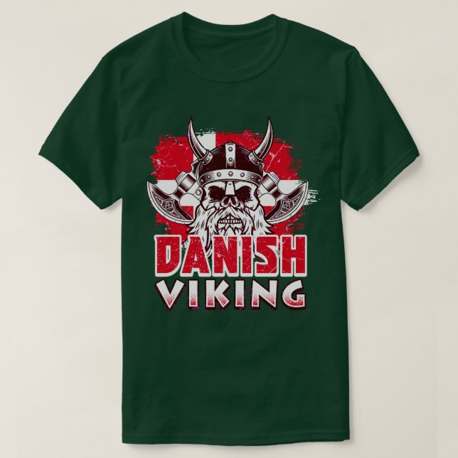 Camiseta Viking danés 3 (Diseño del anverso)