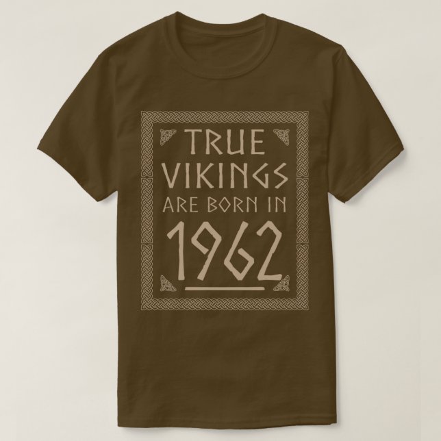 Camiseta Viking de cumpleaños de 60 años diciendo idea de r (Diseño del anverso)