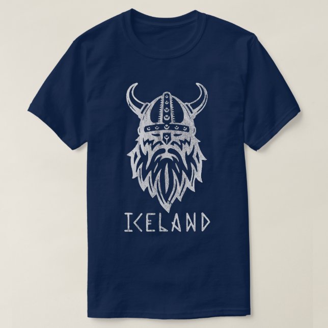 Camiseta Viking de Islandia (Diseño del anverso)