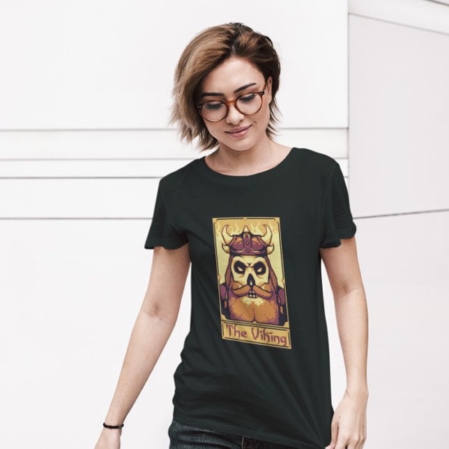 Camiseta Viking de tarjetas Pixel Tarot (Subido por el creador)