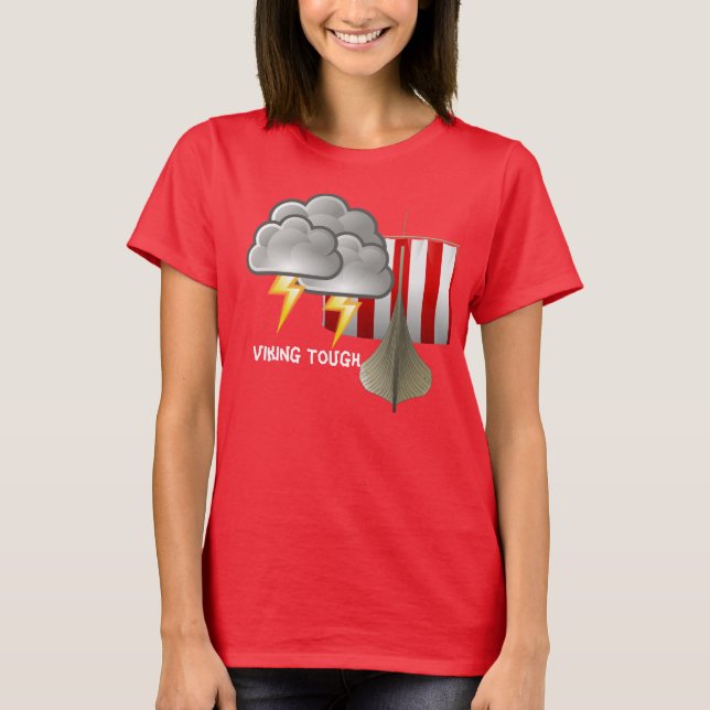Camiseta Viking duro (Anverso)